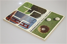 Billy Casper Signed 1966 US Open at The Olympic Club Program JSA ALOA