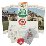 Nicklaus Major Victories Badges, Tickets, Pairing Sheets, and more - US Open