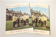 Nicklaus Major Victories Badges, Tickets, Pairing Sheets, and more - US Open