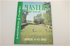 1964, 1965, & 1966 Masters Week 'April in Augusta' Magazine Publications