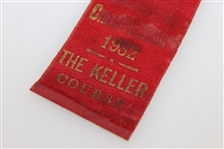 1932 PGA Championship at The Keller Course Committee Badge - Tom Vardon