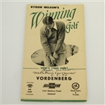 Byron Nelson Signed 'Winning Golf' Pamphlet with other 11 Pamphlets - Complete JSA ALOA