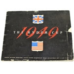 1949 Ryder Cup at Ganton GC Official Program - USA 7-5