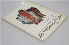 Gene Littler Signed 1961 US Open at Oakland Hills CC Program JSA ALOA