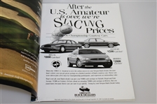 1996 US Amateur Championship at Pumpkin Ridge GC Program & Sunday Ticket - Woods Win