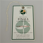 1996 US Amateur Championship at Pumpkin Ridge GC Program & Sunday Ticket - Woods Win