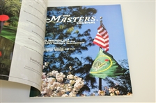 Tiger Woods Signed 1997 Masters Journal with Media Badge, Players Guide, & Media Guide JSA FULL #Z93120
