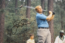Jack Nicklaus Signed 11x14 Post-Swing at The Masters Photo JSA ALOA