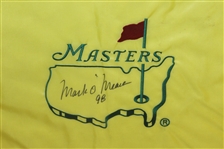 Mark O'Meara Signed Masters Undated Flag with '98' Notation - Framed JSA ALOA
