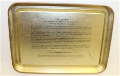 Three Golf Ball Tin Lids with Golfing Scenes