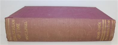 'The Stream of Time' Book Inscribed to Gene Sarazen's Wife Mary