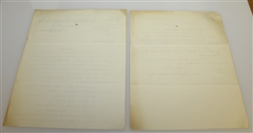 1914 Letter from The Midland Rubber Co Regarding Golf Balls