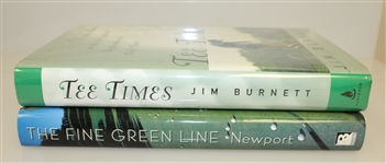 'The Fine Green Line' by John Paul Newport and 'Tee Times' by Jim Burnett