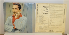 Two Golf Record Albums - 'Como Swings' and 'Music for Tired Golfers'