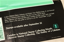 Bobby Jones & Babe Zaharias Unused Sheets of Stamps with Poster