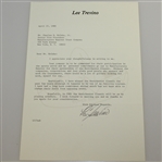 Seven Signed Letters by Trevino, Strange, Beman, Elder, Harbert, Crampton, & Graham JSA ALOA