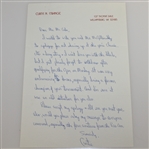 Seven Signed Letters by Trevino, Strange, Beman, Elder, Harbert, Crampton, & Graham JSA ALOA