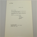 Seven Signed Letters by Trevino, Strange, Beman, Elder, Harbert, Crampton, & Graham JSA ALOA