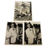 Three Denny Shute 1937 Original Press Photos