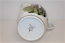 Mottahedeh Portugal Large Pitcher with V. Green Artwork 'Society of Goffers at Bleackheath'