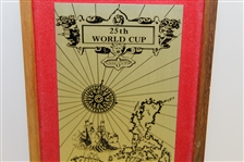 25th World Cup Philippines Commemorative Box - Bob Sommers Name Plate