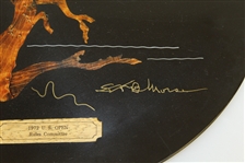 1972 US Open Rules Committee Large Plate - Monterey Cypress Inlaid