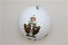 Bob Charles Signed Royal Lytham & St Annes Logo Golf Ball JSA ALOA