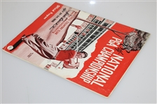 Jack Burke Signed 1956 PGA Championship at Blue Hill CC Program JSA ALOA