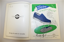 Jack Burke Signed 1956 PGA Championship at Blue Hill CC Program JSA ALOA