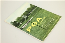 Lionel Herbert Signed 1957 PGA Championship at Miami Valley GC Program JSA ALOA