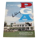 Bob Rosburg Signed 1959 PGA Championship at Minneapolis GC Program JSA ALOA