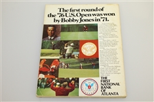 Jerry Pate Signed 1976 US Open Championship at Atlanta Athletic Club Program JSA ALOA