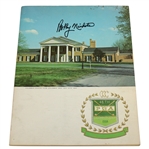 Bobby Nichols Signed 1964 PGA Championship at Columbus CC Program JSA ALOA