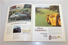 Hubert Green Signed 1977 US Open Championship at Southern Hills CC Program JSA ALOA