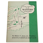 1951 Masters Tournament Spectator Guide - Ben Hogan Winner