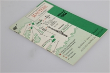 1964 Masters Tournament Spectator Guide - Arnold Palmer Winner