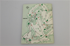 1964 Masters Tournament Spectator Guide - Arnold Palmer Winner