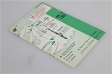 1965 Masters Tournament Spectator Guide - Jack Nicklaus Winner