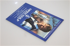 Ian Baker-Finch Signed 1991 OPEN Championship Program & Pairing Sheet JSA ALOA