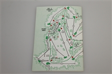 1962 Masters Tournament Spectator Guide - Arnold Palmer Winner