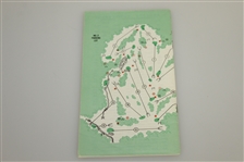 Nick Faldo Signed 1990 Masters Tournament Spectator Guide JSA ALOA