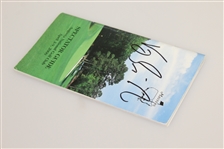 Vijay Singh Signed 2000 Masters Tournament Spectator Guide JSA ALOA