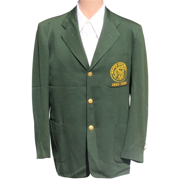 Don Cherrys Personal 1955 Walker Cup Team Green Jacket
