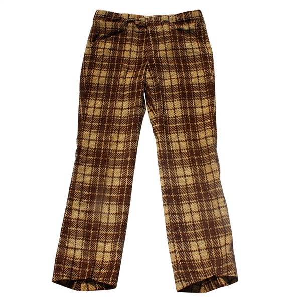 Don Cherrys Personal Sy Devore The Sands Plaid Custom Golf Slacks
