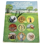 David Graham Signed 1979 PGA Championship at Oakland Hills CC Official Program JSA ALOA