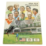 John Mahaffey Signed 1978 PGA Championship at Oakmont CC Official Program JSA ALOA
