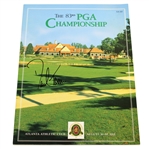 David Toms Signed 2001 PGA Championship at Atlanta Athletic Club Program JSA ALOA