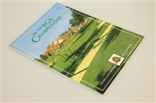 David Toms Signed 2001 PGA Championship at Atlanta Athletic Club Program JSA ALOA