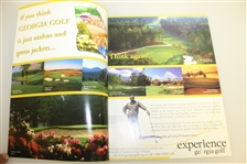 David Toms Signed 2001 PGA Championship at Atlanta Athletic Club Program JSA ALOA