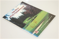 Vijay Singh Signed 1998 PGA Championship at Sahalee CC Official Program JSA ALOA